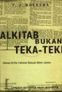 Image of Alkitab Bukan Teka-teki