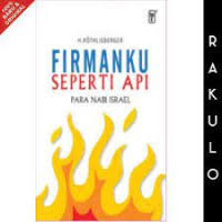 Image of Firmanku Seperti Api : Para Nabi Israel