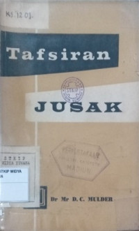 Image of Tafsiran Alkitab Jusak