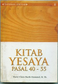 Image of Tafsiran Alkitab : Kitab Yesaya Pasal 40-55