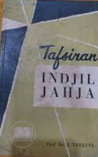 Image of Tafsiran Indjil Jahja